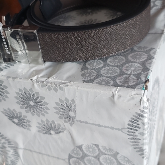 (Ew)Michael kors men leather reversible brown belt - Picture 2 of 8